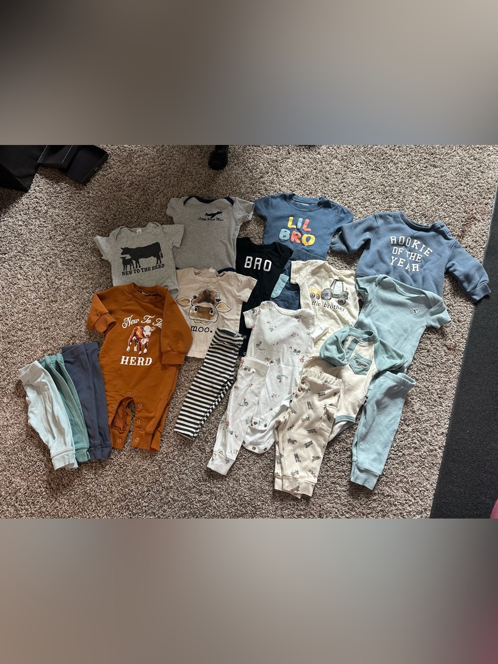 Baby boy clothing bundle 3-6m
